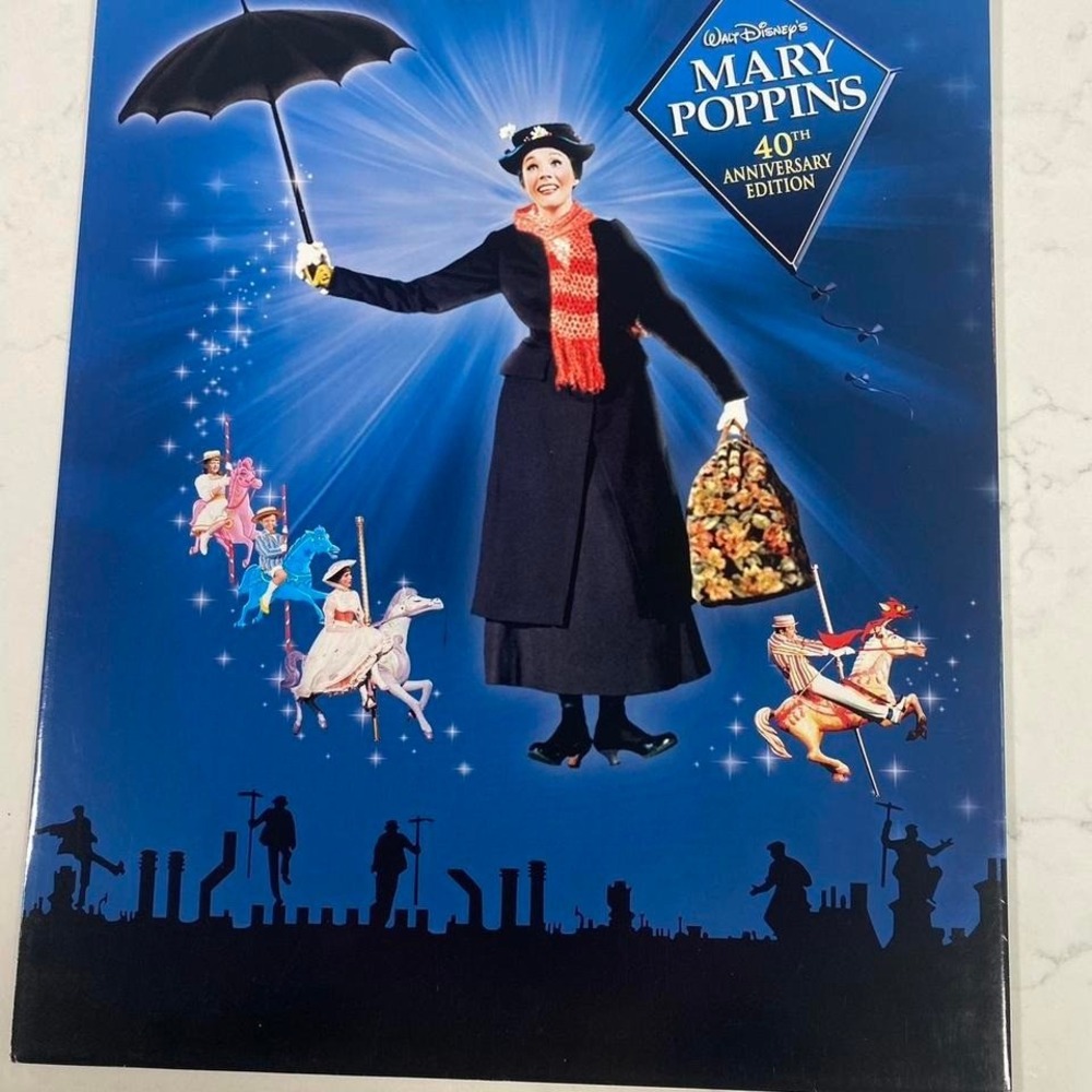Mary‎ Poppins 40th Anniversary Collector Lithograph — Disney Store Portfolio